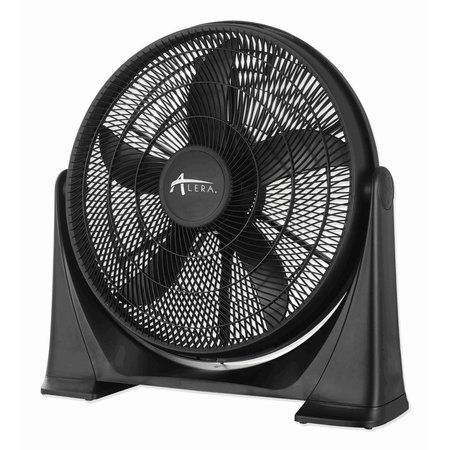 Alera 20" Super-Circulator 3-Speed Tilt Fan, Plastic, Black FAN203
